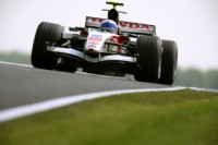 Jenson Button at the British F1 Grand Prix